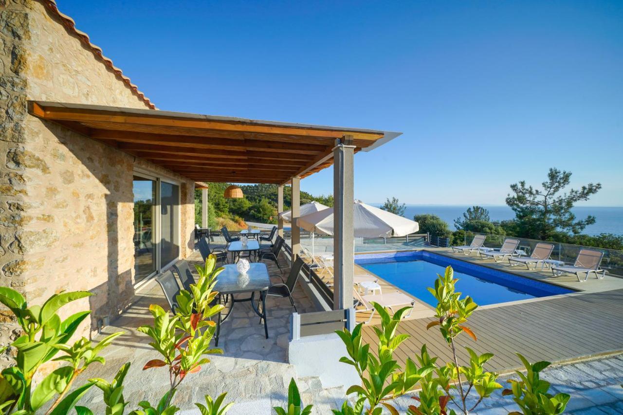 Mare Pedra Villas Skála Marión Buitenkant foto