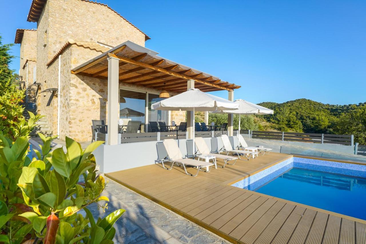 Mare Pedra Villas Skála Marión Buitenkant foto