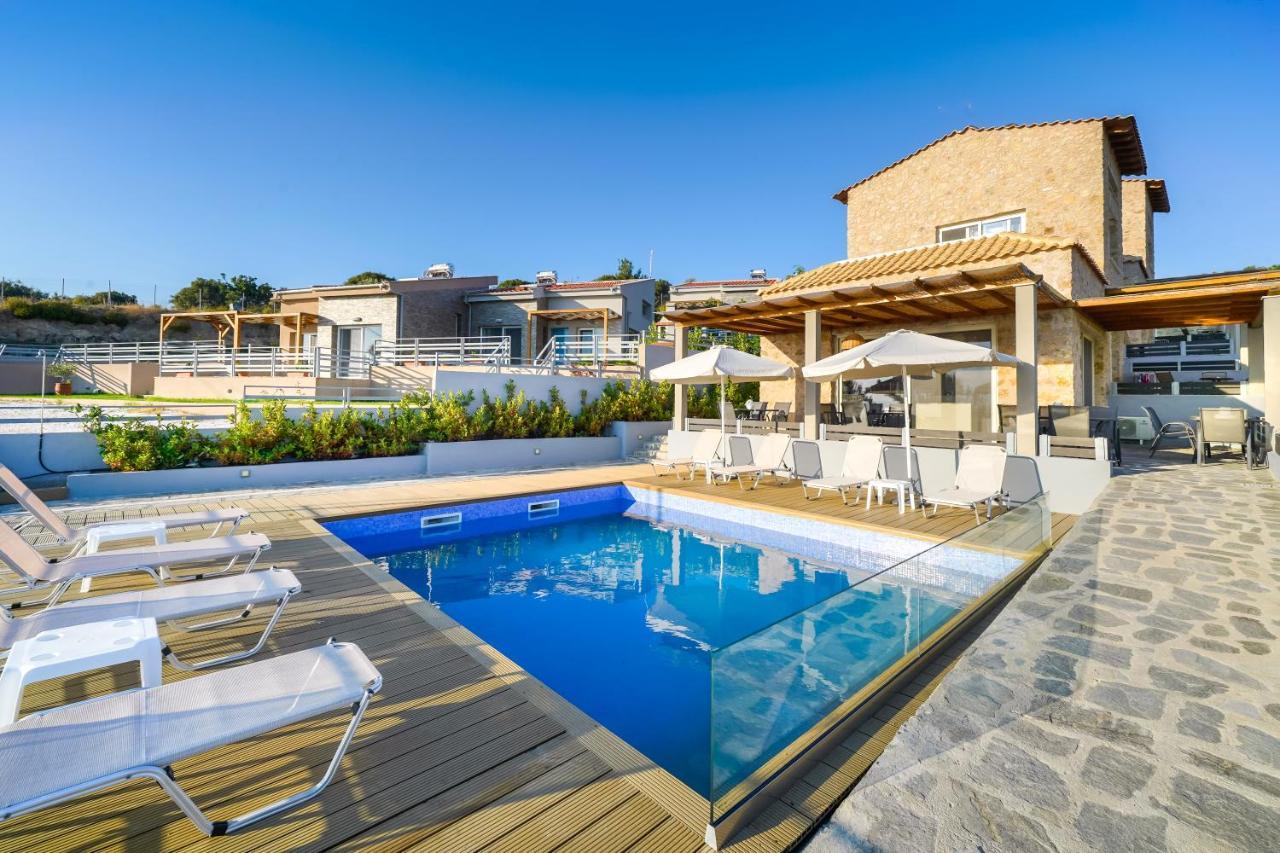 Mare Pedra Villas Skála Marión Buitenkant foto